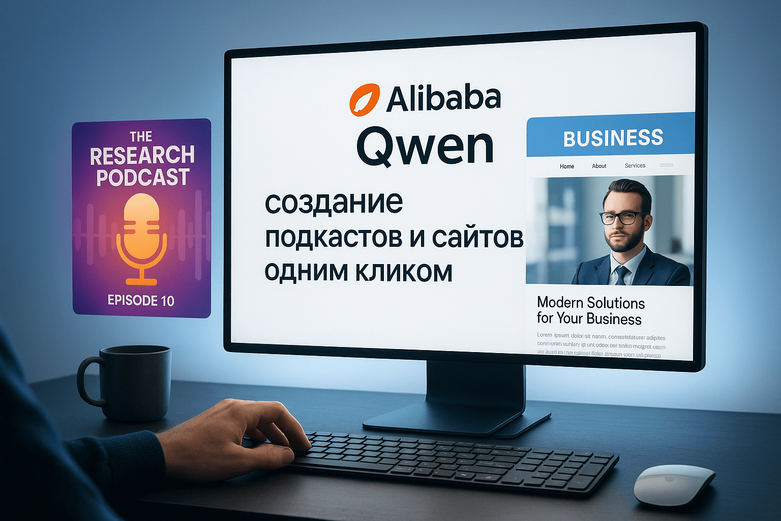 Alibaba's Qwen превращает исследования в подкасты и веб-сайты в один клик: вот что получилось