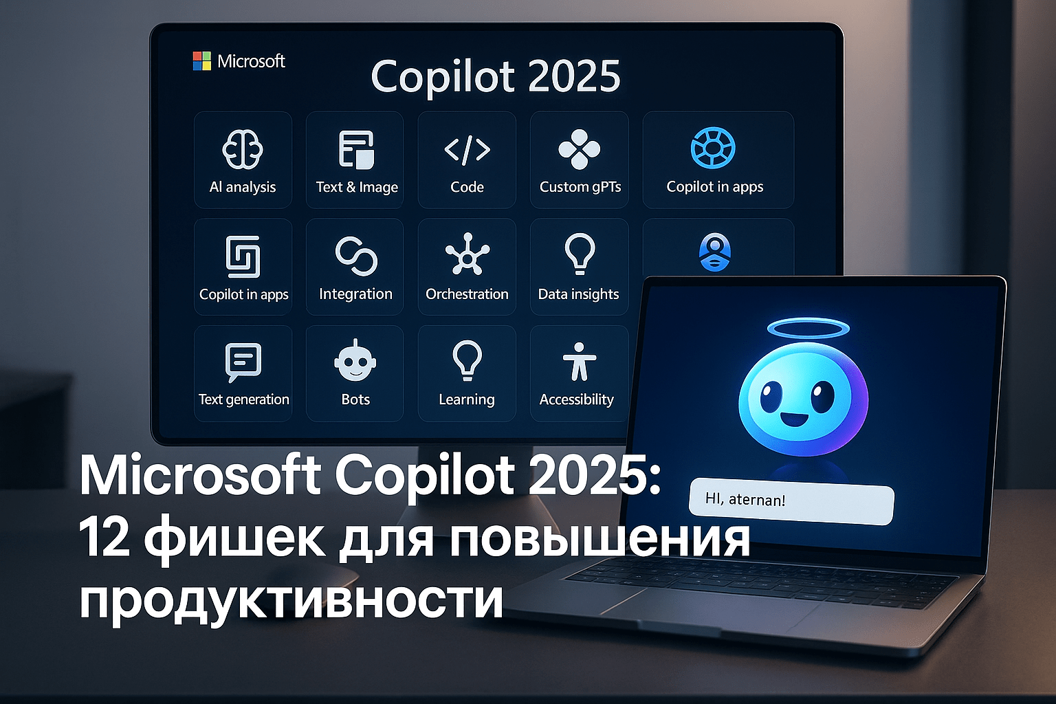 Microsoft запустила Copilot 2025: 12 фишек, которые изменят вашу работу