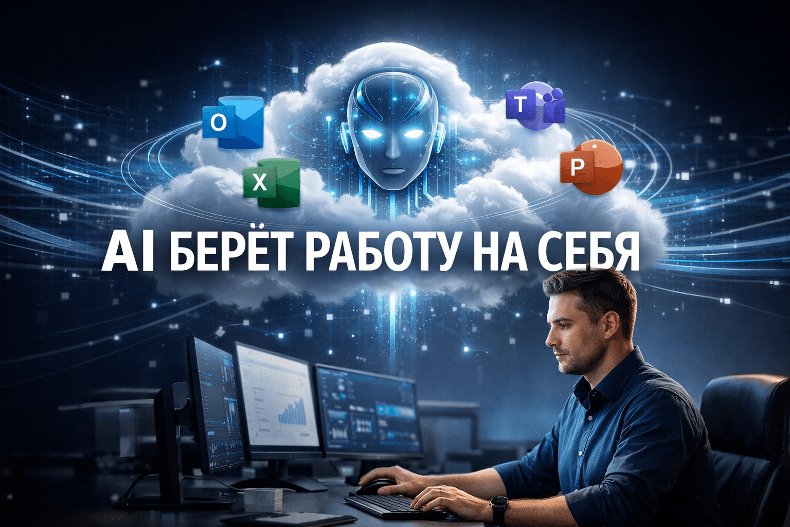 Облачный AI-агент Copilot Cowork координирует работу в приложениях Microsoft 365 для профессионала на рабочем месте