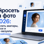 Обложка статьи ProAI: Нейросеть для фото в 2026: как делать аватары, обложки и промо-визуалы без дизайнера